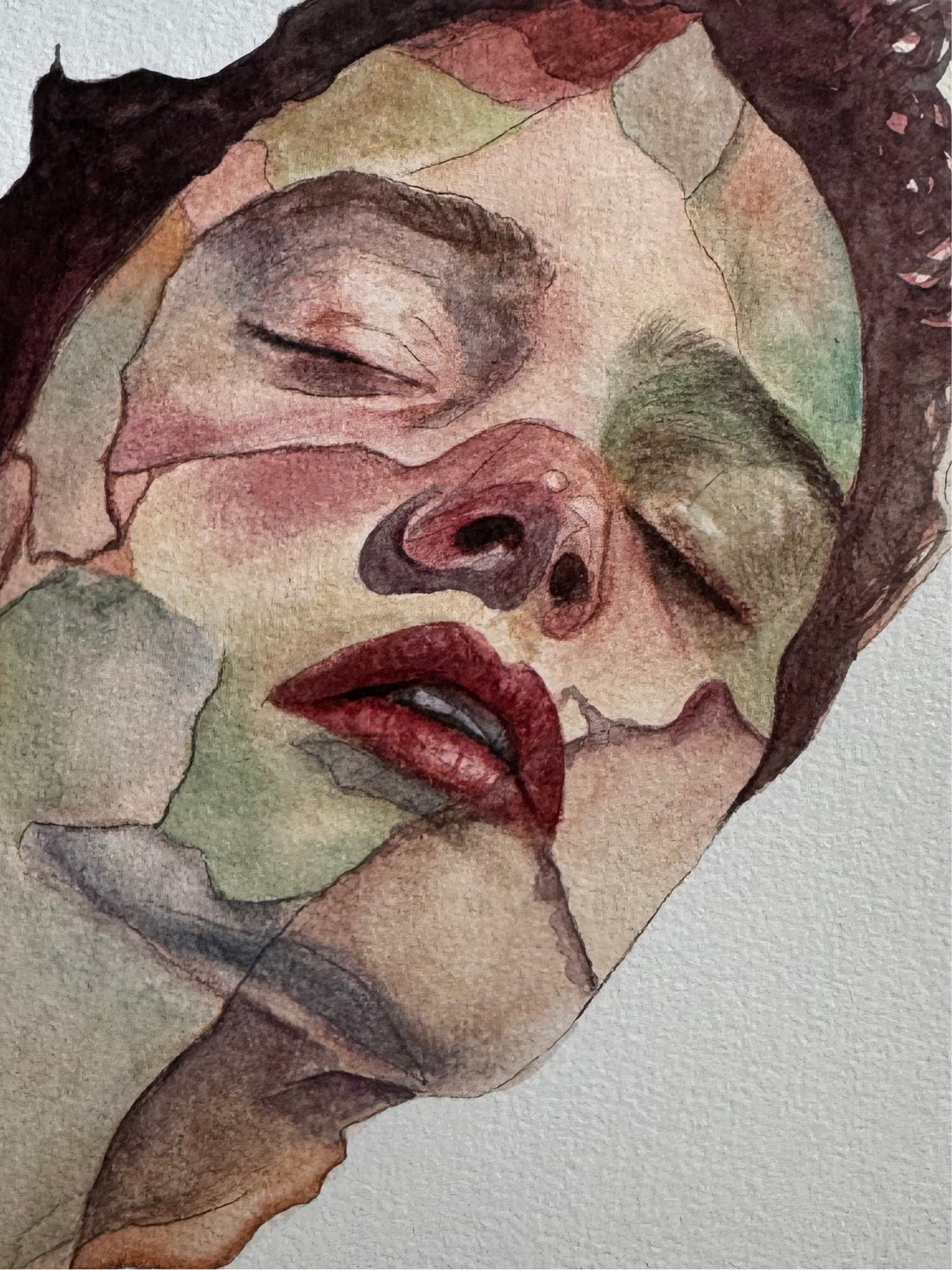 Broken portrait #8