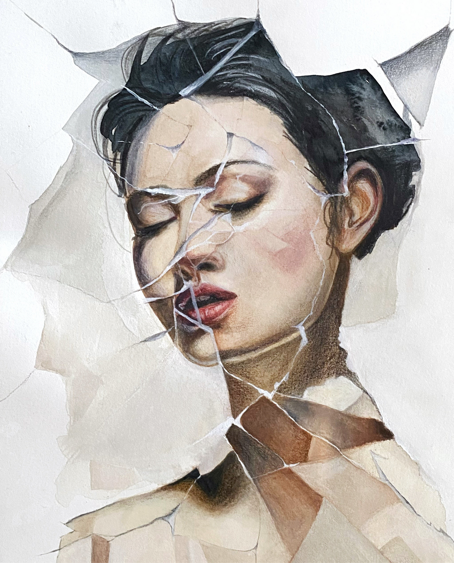 Broken portrait #2