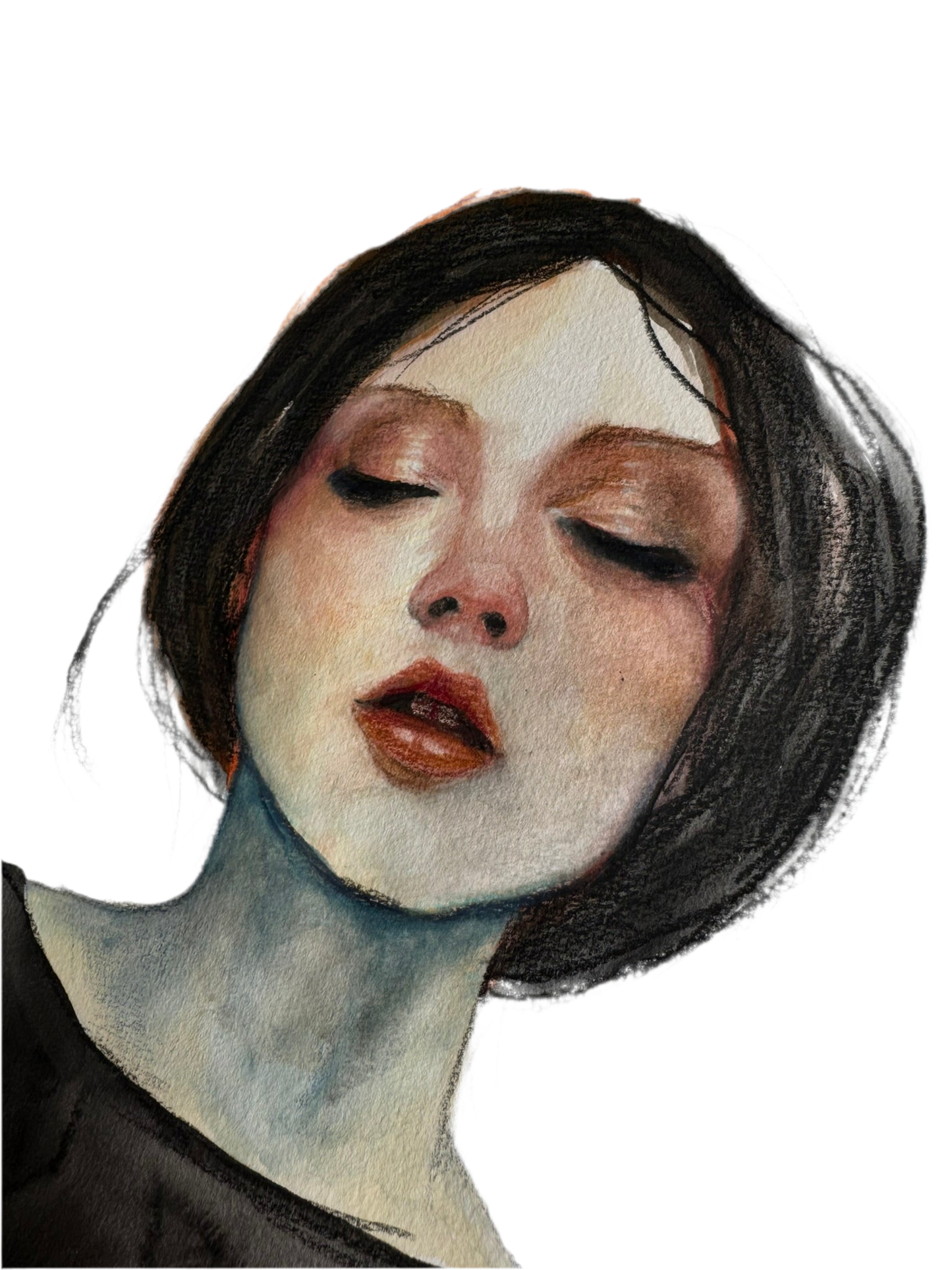 Studie, Aquarell, A2 Format