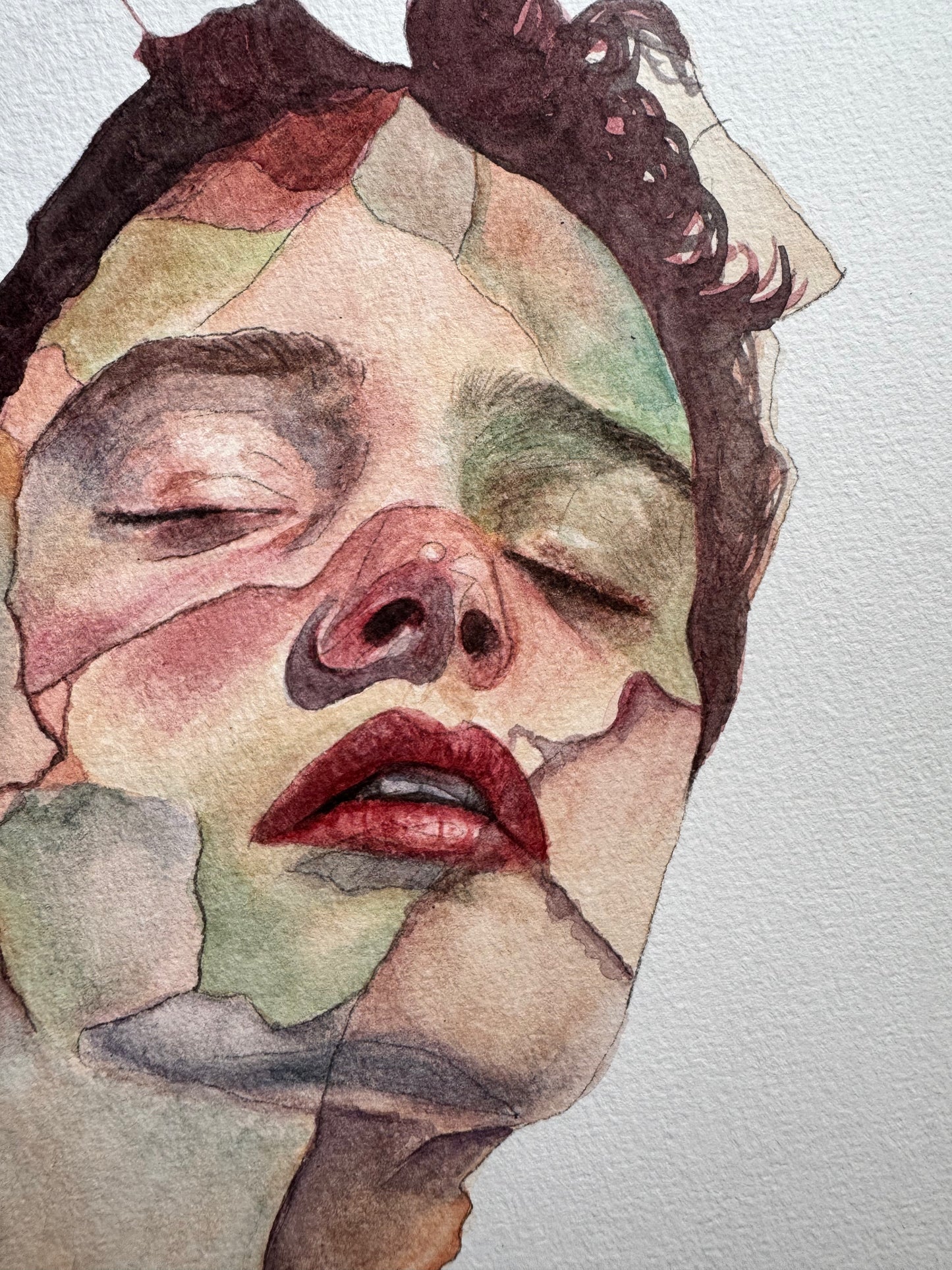 Broken portrait #8
