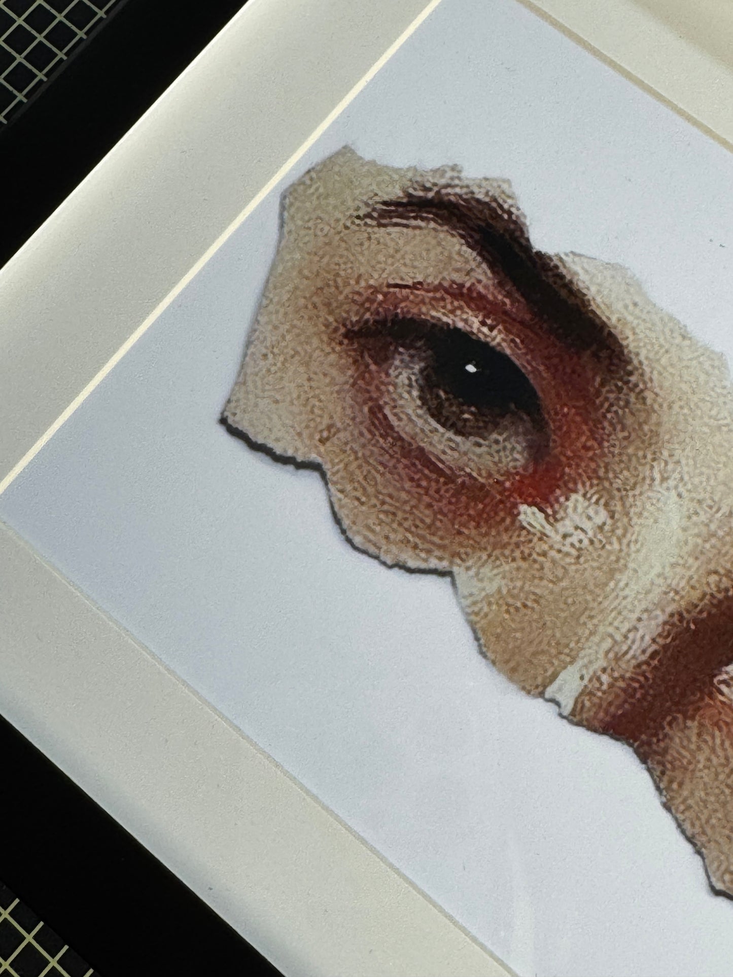 Gerahmter Print im Passepartout