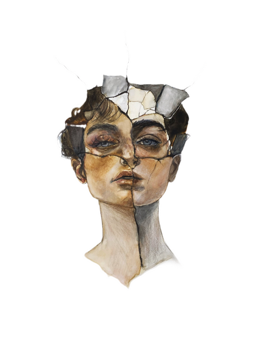 Broken portrait #6
