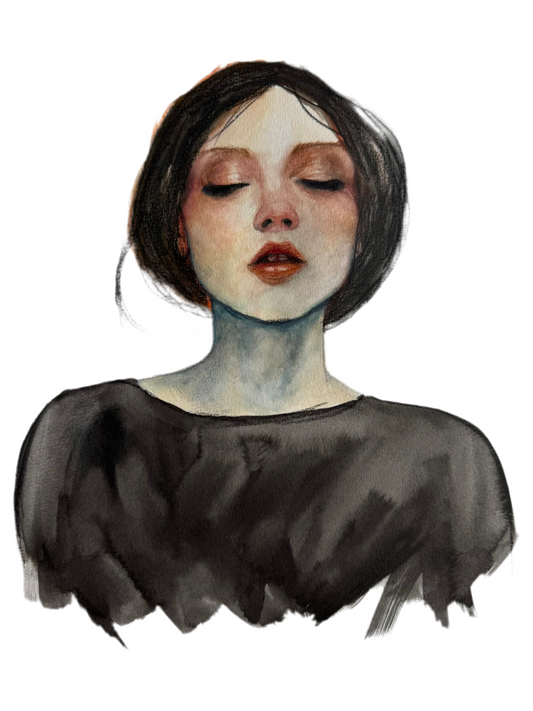 Studie, Aquarell, A2 Format