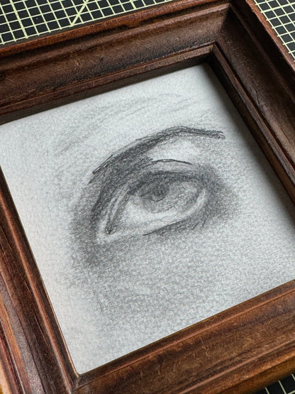 Bleistiftskizze, Masterstudy im Rahmen