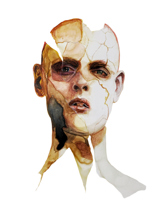 Broken portrait #5