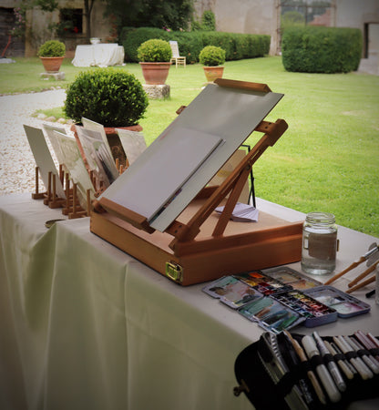 Live Painting - Schnellskizzen als Gastgeschenk
