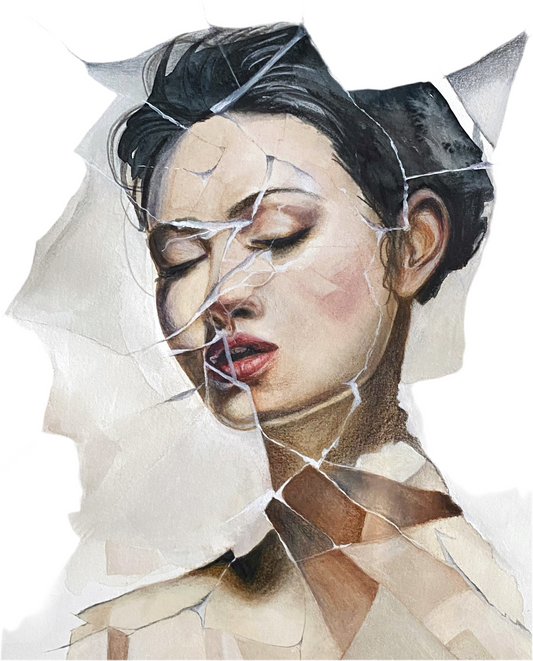 Broken portrait #2