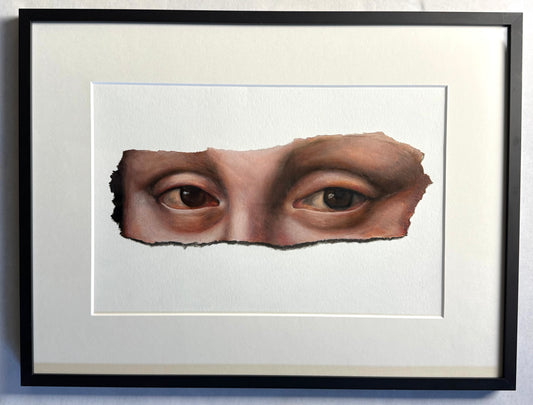 Fragmentstudie in Öl - Gioconda del Prado