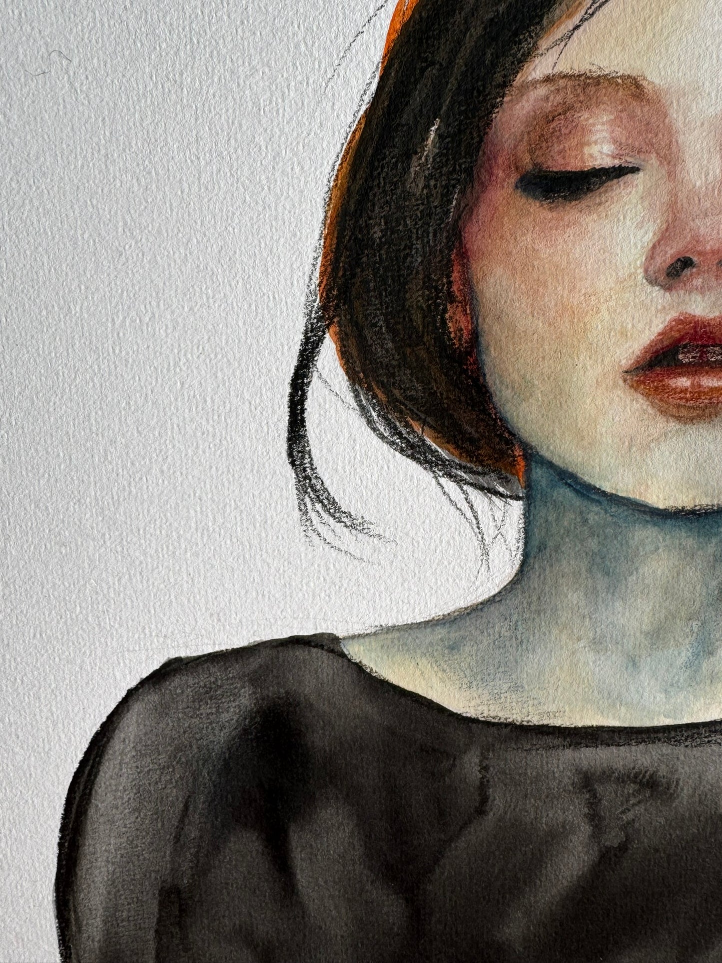 Aquarell-Studie, A2 Format